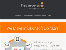 Tablet Screenshot of fuseomatic.com